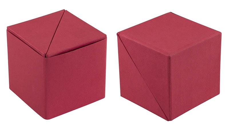 Memo Set Cubo Ecológico con Porta Lápices