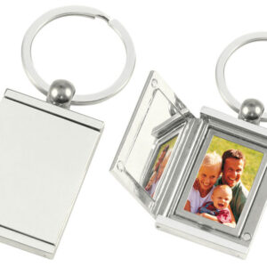 Llavero Metálico Porta Foto