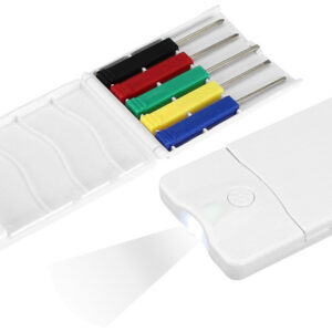 Set Mini Destornilladores y LED