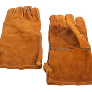 Par de Guantes de Cuero Gamuza