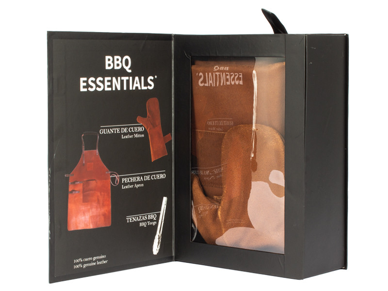 Set Asador de Cuero de Búfalo