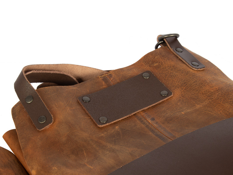 Set Asador de Cuero de Búfalo