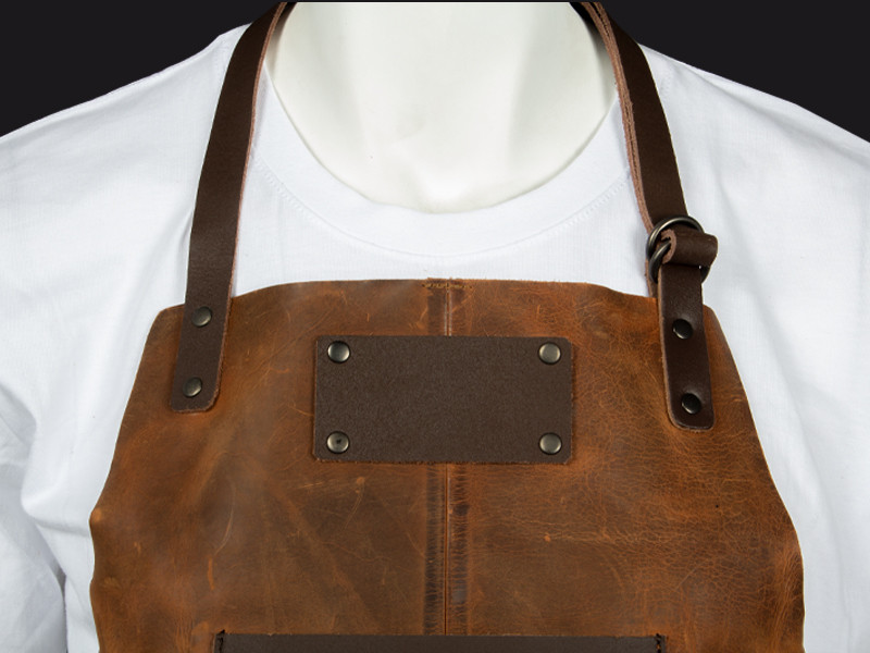 Set Asador de Cuero de Búfalo