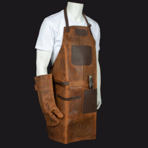 Set Asador de Cuero de Búfalo