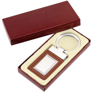 Llavero Cuero Metal Excelsior