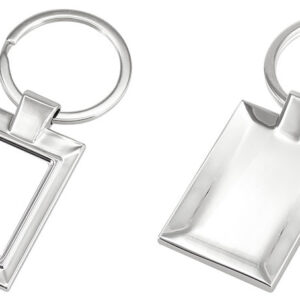 Llavero Metálico Rectangular