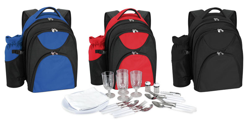 Mochila Cooler de Picnic 4 Personas publicitaria corporativa