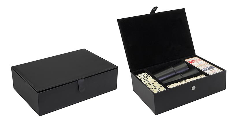 Multijuegos Caja PU Negro