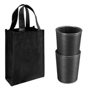 Set de 2 Cachos de PU Negro