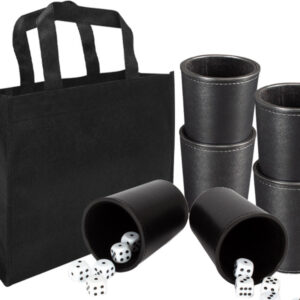 Set de 6 Cachos de PU Negro