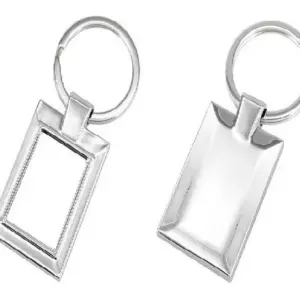 Llavero Metálico Rectangular