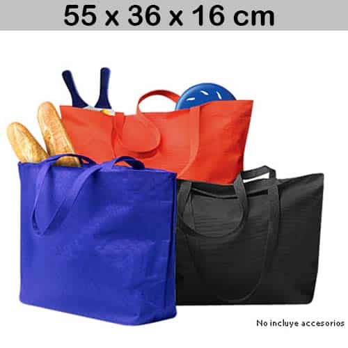 bolsa tnt playa 55 x 36 x 16 cm