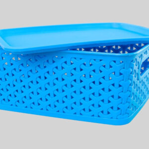 Canasto Plástico 5 lt con Tapa