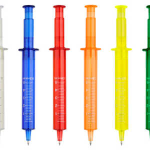 Bolígrafo Plástico Jeringa