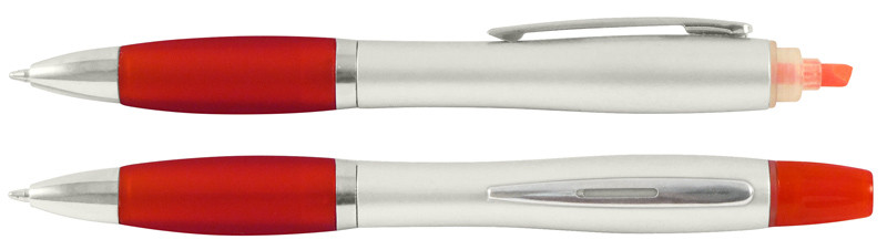 Bolígrafo con Destacador Wind Satin