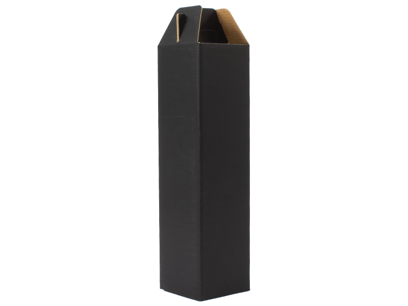Caja autoarmable con asas, para 1 botella de Vino - Imagen 3