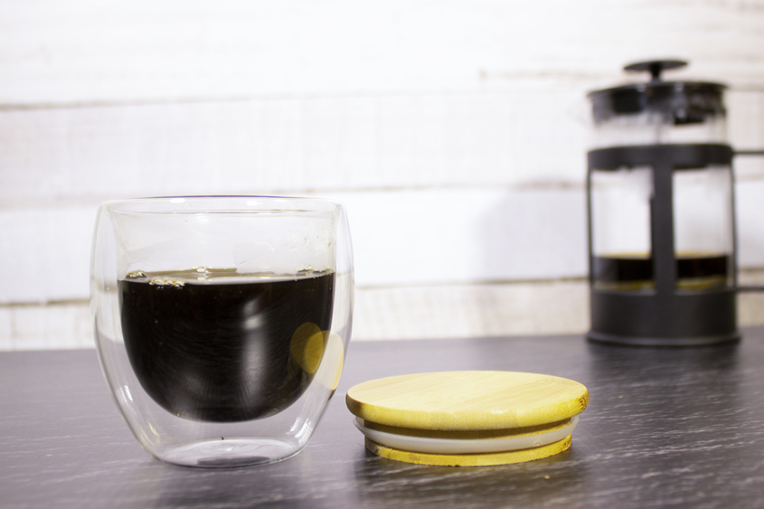 Taza doble vidrio "COLOMBIA" - Imagen 3