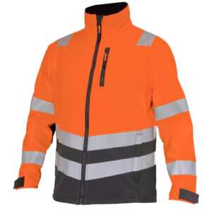 CHAQUETA SOFTSHELL ALTA VISIBILIDAD HOMBRE CLASE 2