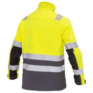 CHAQUETA SOFTSHELL ALTA VISIBILIDAD HOMBRE CLASE 2