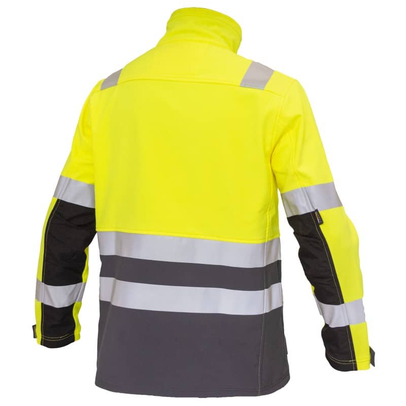 CHAQUETA SOFTSHELL ALTA VISIBILIDAD HOMBRE CLASE 2 - Imagen 2