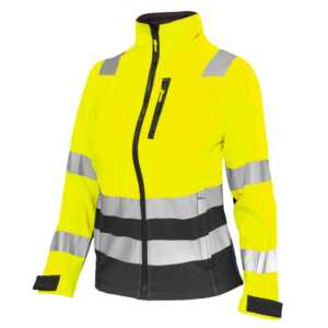 CHAQUETA SOFTSHELL ALTA VISIBILIDAD MUJER CLASE 2