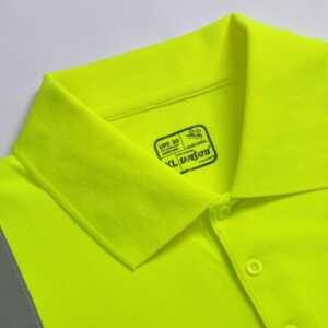 POLERA POLO DRY FIT MANGA LARGA CON CINTA REFLECTIVA