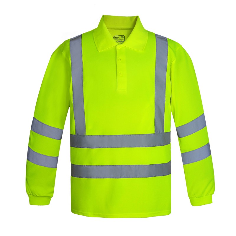 Polera reflectante fluor