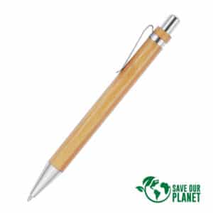 Bolígrafo Bamboo Clip metálico