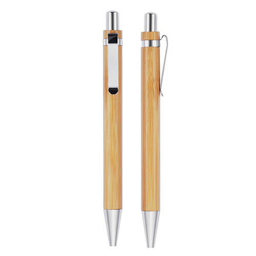Bolígrafo Bamboo Clip metálico - Imagen 4