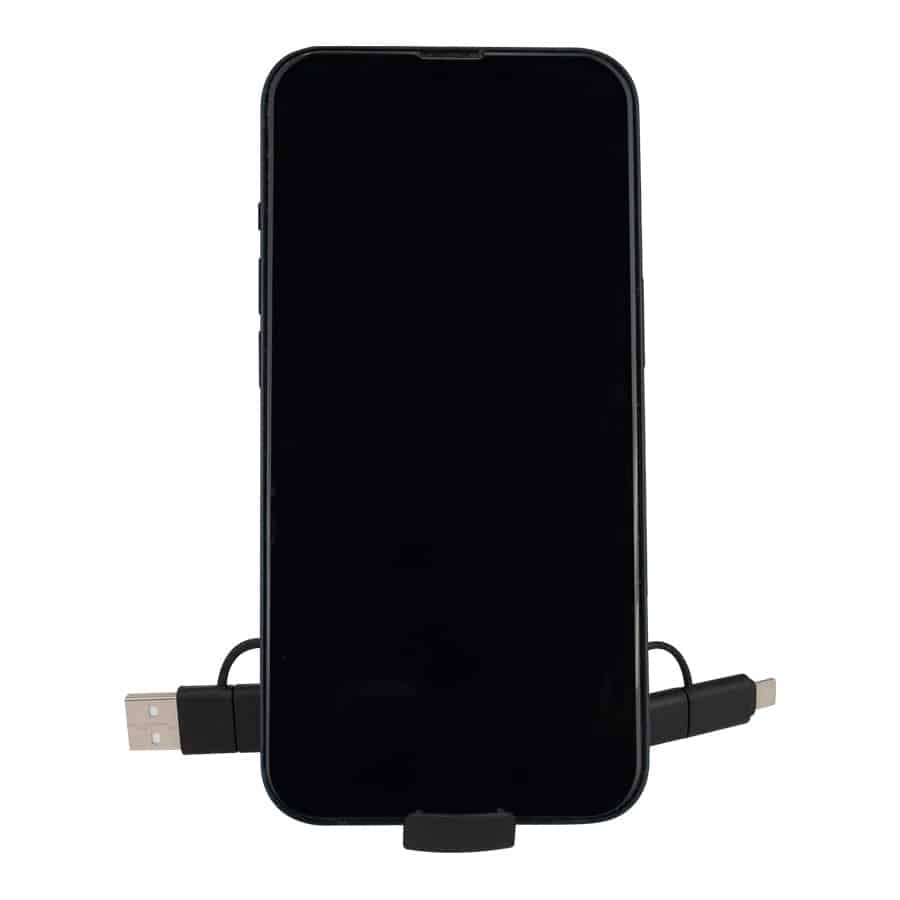 Conector Multicargador plástico ABS retráctil 4 en 1 - Imagen 3